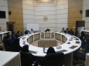 نشست صمیمانه رییس دانشگاه با کارمندان