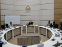 نشست صمیمانه رییس دانشگاه با کارمندان
