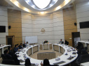 نشست صمیمانه رییس دانشگاه با کارمندان