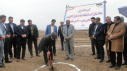 برگزاری آیین کلنگ زنی پروژه خط انتقال آب و ساخت مخزن بتنی ۶۰۰ متر مکعبی در دانشگاه فسا