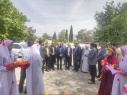 دیدار سرپرست دانشگاه فسا با جناب آقای دکتر علیرضا منادی سفیدان ریاست محترم کمیسیون آموزش و تحقیقات مجلس شورای اسلامی