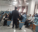 برگزاری نشست معاون اداری و مالی دانشگاه با کارکنان