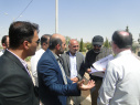 بازدید مدیرکل اداره راه وشهرسازی استان و نماینده مردم شریف شهرستان فسا در مجلس شورای اسلامی از دانشگاه فسا