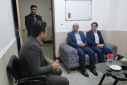 بازدید رئیس دانشگاه از مرکز مشاوره دانشگاه فسا
