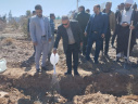 برگزاری آیین روز درختکاری در دانشگاه فسا به مناسبت هفته منابع طبیعی