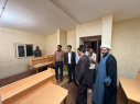 بازدید سرپرست دانشگاه فسا، مسئول دفتر نمایندگی مقام معظم رهبری، معاون  دانشجویی فرهنگی و مدیر دانشجویی  از خوابگاه های دانشجویی به مناسبت هفته خوابگاه ها