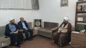 دیدار صمیمانه  اعضای هیات رئیسه دانشگاه فسا با امام جمعه محترم شهرستان جناب اقای حجت الاسلام والمسلمین دکتر محمد جواد رجبیان