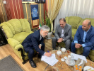 دیدار رئیس دانشگاه به همراه نماینده محترم مجلس شورای اسلامی با دکتر حسین سیمایی صراف وزیر علوم، تحقیقات و فناوری