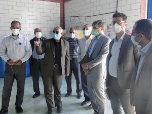 بازدید هیات رییسه و اساتید دانشگاه ازشرکت پیشگامان فسا