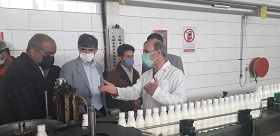 بازدید هیات رییسه و اساتید دانشگاه ازکارخانه تولیدی پانل