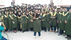 برگزاری آیین دانش آموختگی دانشجویان دانشگاه فسا