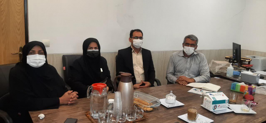 بازدید معاون مدیرکل دفترسلامت و مشاوره وزارت علوم از مرکز بهداشت و درمان دانشگاه فسا و خوابگاه خواهران