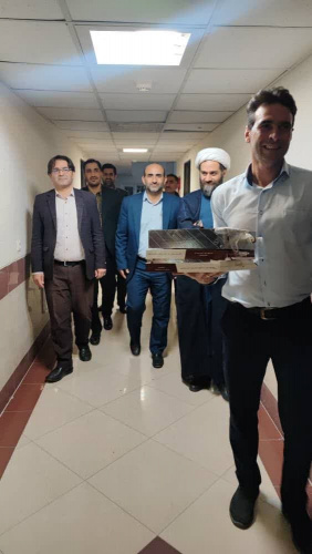 دیدار رئیس دانشگاه، مسئول دفتر نهاد نمایندگی مقام معظم رهبری در دانشگاه و برخی از اعضای هیات رئیسه با دانشجویان، به مناسبت روز دانشجو