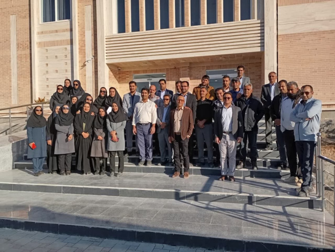 برگزاری پیاده روی کارکنان به مناسبت هفته بسیج