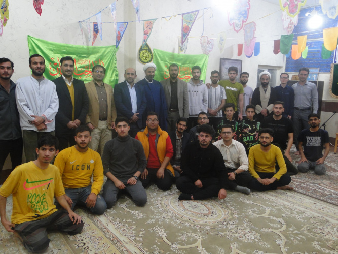 حضور رئیس و برخی از اعضای هیات رئیسه دانشگاه در جشن روز جوان در خوابگاه پسران